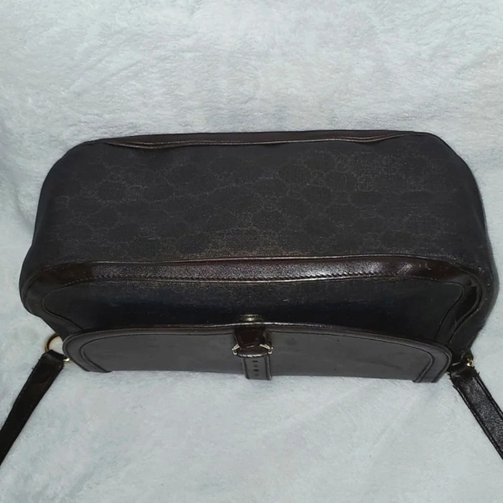 Gucci Supreme Stirrup Crossbody Bag